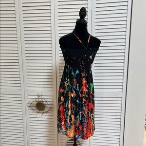 Colorful Abstract Women's Dress